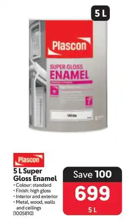 Makro 5 L Super Gloss Enamel offer