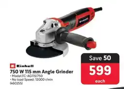 Makro Einhell 750 W 115 mm Angle Grinder offer
