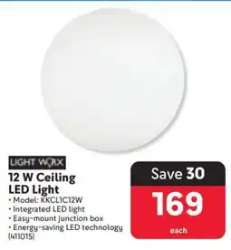 Makro 12 W Ceiling LED Light offer