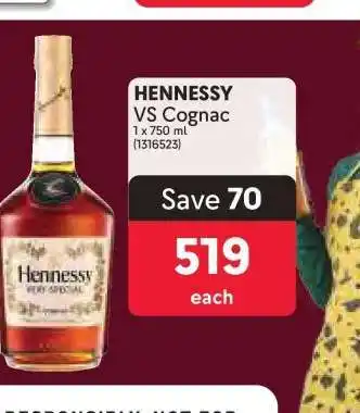 Makro Hennessy VS Cognac offer