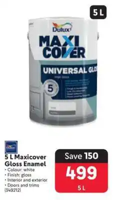 Makro 5 L Maxicover Gloss Enamel offer
