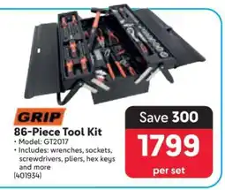 Makro GRIP 86-Piece Tool Kit offer