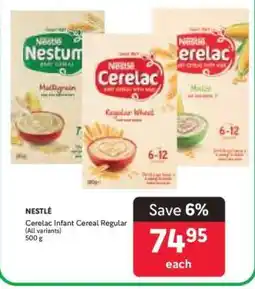 Makro Nestlé Cerelac Infant Cereal Regular offer