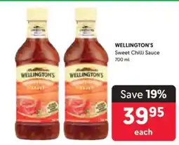 Makro Wellington's Sweet Chilli Sauce offer