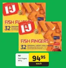 Makro I&J Fish Fingers offer