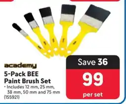 Makro 5-Pack BEE Paint Brush Set offer