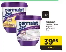 Makro PARMALAT DOUBLE CREAM YOGHURT offer