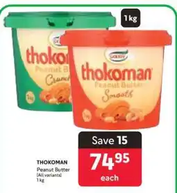 Makro THOKOMAN PEANUT BUTTER offer