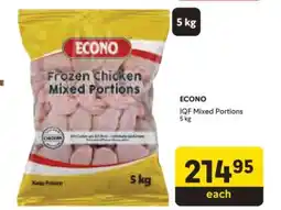 Makro ECONO IQF Mixed Portions offer