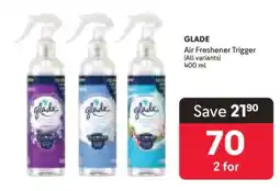 Makro Glade Air Freshener Trigger offer