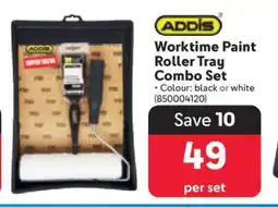 Makro ADDIS Worktime Paint Roller Tray Combo Set offer
