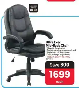 Makro Ultra Exec Mid-Back Chair offer