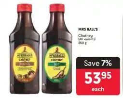 Makro MRS BALL'S CHUTNEY offer