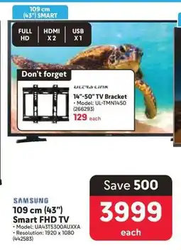 Makro Samsung 109 cm (43) Smart FHD TV offer