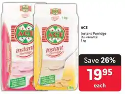 Makro Ace Instant Porridge offer
