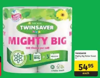 Makro TWINSAVER Mighty Big Roller Towel 2's offer