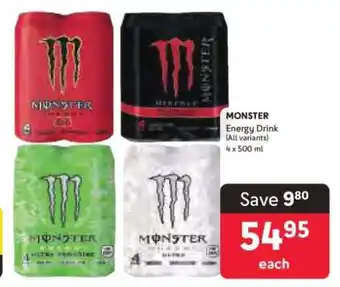 Makro MONSTER ENERGY DRINK offer