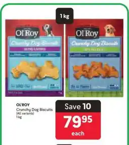 Makro OL'ROY Crunchy Dog Biscuits offer