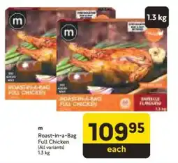 Makro m Roast-in-a-Bag Full Chicken offer