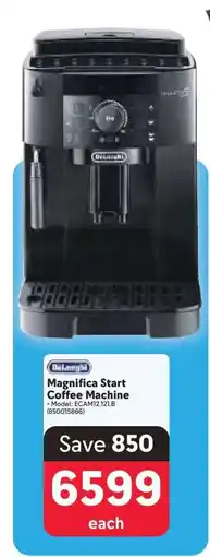 Makro DeLonghi Magnifica Start Coffee Machine offer
