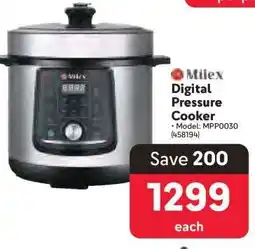 Makro Milex Digital Pressure Cooker offer