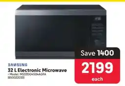 Makro Samsung 32 L Electronic Microwave offer