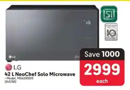 Makro LG 42 L NeoChef Solo Microwave offer