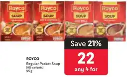 Makro ROYCO Regular Packet Soup offer