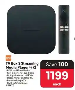 Makro TV Box S Streaming Media Player (4K) offer