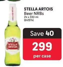 Makro STELLA ARTOIS Beer NRBs offer