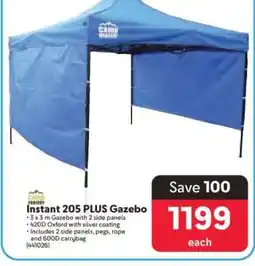 Makro Instant 205 PLUS Gazebo offer