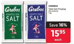 Makro CEREBOS Table Salt Polybag offer