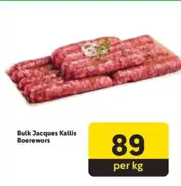 Makro Bulk Jacques Kallis Boerewors offer
