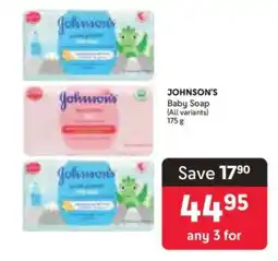 Makro JOHNSON'S BABY SOAP offer