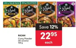 Makro Rajah Curry Powder offer
