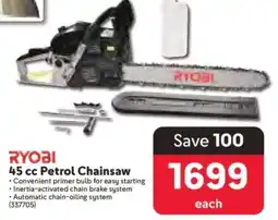 Makro RYOBI 45 cc Petrol Chainsaw offer