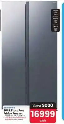 Makro Samsung 564L Frost Free Fridge Freezer offer