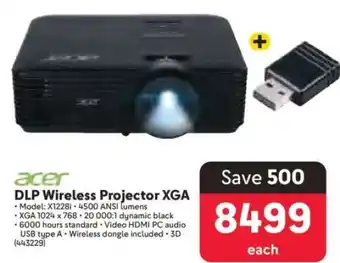 Makro acer DLP Wireless Projector XGA offer