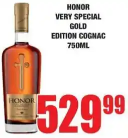 Boxer Honor very special gold edition cognac offer