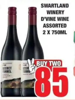 Boxer Swartland winery d'vine wine assorted offer