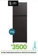 Fair Price Midea 173Ltr Fridge (Net Graphite) BCD166 HD-216FN offer
