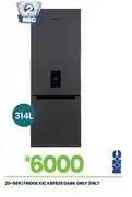 Fair Price KIC 314Ltr Dark Grey Fridge KBF635 offer