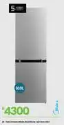 Fair Price Midea 169Ltr Fridge (Metallic) BCD169 HD-220 offer