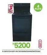 Fair Price Defy 4 PLT 621 Blk Stove DSS694/DSS494/463/378 21-024 offer