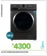 Fair Price Midea 6Kg F/L Met Washing Machine 22-347 offer