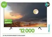 Fair Price Hisense 75 UHD 4K Smart Television 23-760 offer