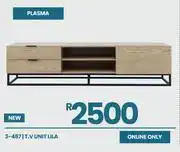 Fair Price Lila Plasma TV Unit 3-487 offer