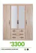 Fair Price Valerie 4 DR Wardrobe 1-252 offer