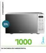 Fair Price Midea 20L Mirror Digital Microwave 24-244 offer