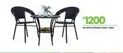 Fair Price Outdoor Chair + Table 40-1201 offer